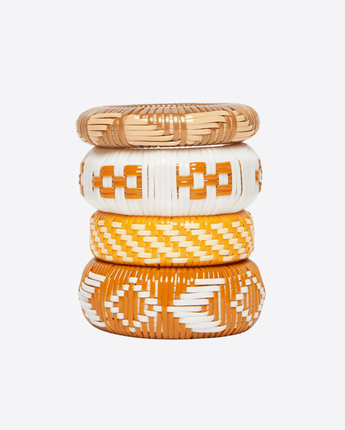 WEEKEND MAX MARA Abbigliamento e accessori BEIGE / UNI SET DI BRACCIALI IN RESINA