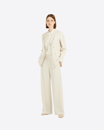 WEEKEND MAX MARA Abbigliamento e accessori BLAZER DOPPIOPETTO IN TELA DI LANA STRETCH