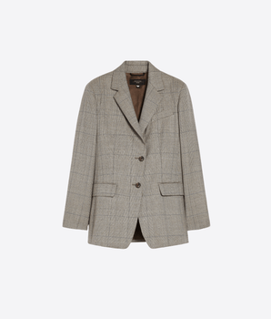 WEEKEND MAX MARA Abbigliamento e accessori BLAZER MONOPETTO IN BATAVIA DI LANA