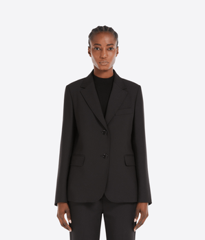 WEEKEND MAX MARA Abbigliamento e accessori BLAZER MONOPETTO IN TELA DI MISTO VISCOSA