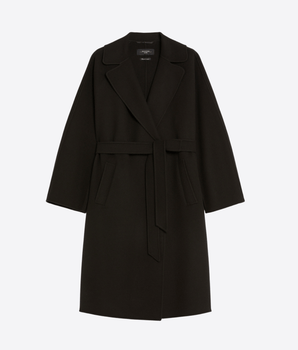 WEEKEND MAX MARA Abbigliamento e accessori Cappotto a vestaglia in double di misto lana