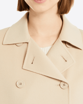 WEEKEND MAX MARA Abbigliamento e accessori Cappotto doppiopetto in double di lana