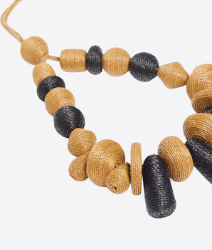 WEEKEND MAX MARA Abbigliamento e accessori COLLANA LUNGA IN PAGLIA