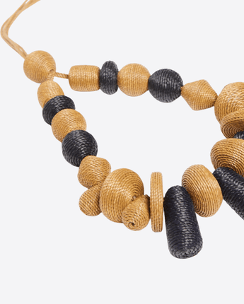 WEEKEND MAX MARA Abbigliamento e accessori COLLANA LUNGA IN PAGLIA