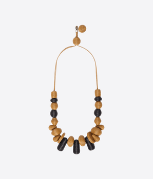 WEEKEND MAX MARA Abbigliamento e accessori CUOIO COLLANA LUNGA IN PAGLIA