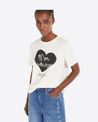 WEEKEND MAX MARA Abbigliamento e accessori T-SHIRT IN JERSEY DI COTONE