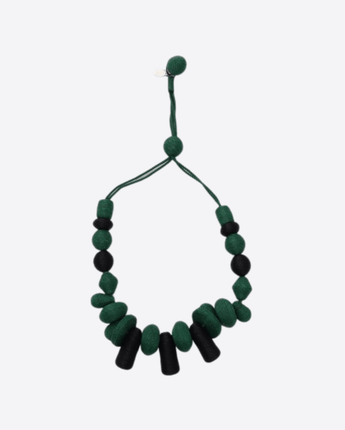 WEEKEND MAX MARA Abbigliamento e accessori VERDE COLLANA LUNGA IN PAGLIA