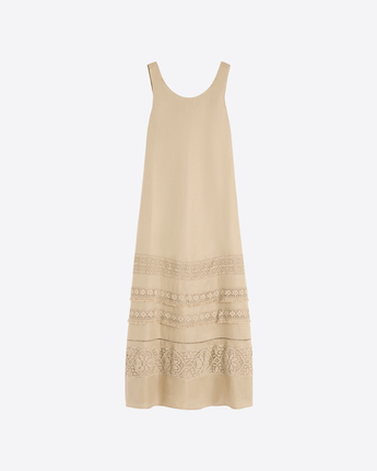 WEEKEND MAX MARA ABITO ABITO LUNGO IN LINO