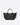 WEEKEND MAX MARA BORSA NERO / UNI TOTE BAG PICCOLA IN PELLE TEXTURIZZATA
