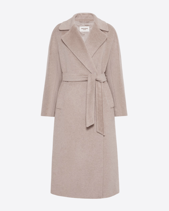 WEEKEND MAX MARA CAPPOTTO CAPPOTTO IN ORSETTO DI LANA E ALPACA