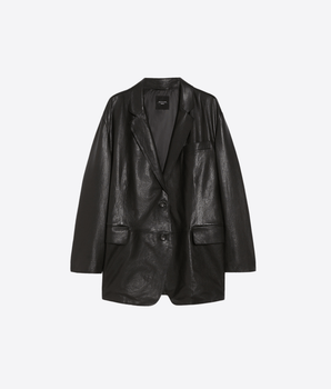 WEEKEND MAX MARA GIACCA BLAZER MONOPETTO IN NAPPA