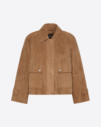 WEEKEND MAX MARA GIACCA GIACCA IN MORBIDO SUEDE