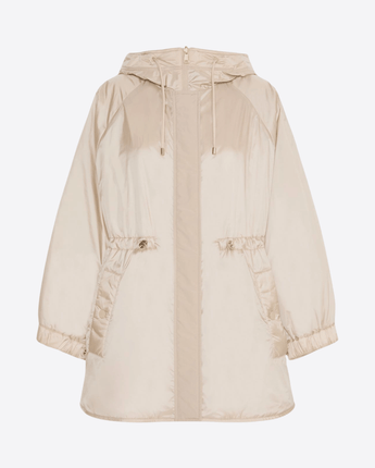 WEEKEND MAX MARA GIACCA PARKA IMBOTTITO REVERSIBILE IN TELA ANTIGOCCIA