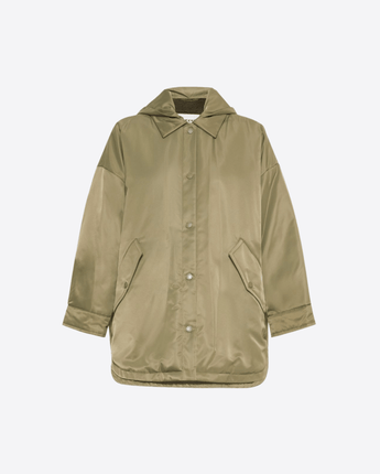 WEEKEND MAX MARA GIACCA PIUMINO REVERSIBILE IN TWILL ANTIGOCCIA