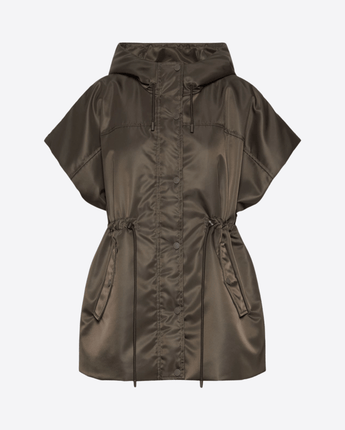 WEEKEND MAX MARA GILET GILET IMBOTTITO IN TWILL ANTIGOCCIA