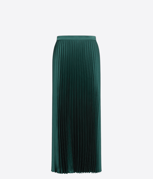 WEEKEND MAX MARA GONNA GONNA IN RASO PLISSÈ