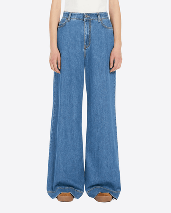 WEEKEND MAX MARA JEANS AMPIO IN DENIM