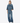 WEEKEND MAX MARA JEANS JEANS AMPIO IN DENIM DI COTONE