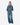 WEEKEND MAX MARA JEANS JEANS AMPIO IN DENIM DI COTONE