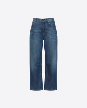 WEEKEND MAX MARA JEANS JEANS BARREL LEG IN DENIM