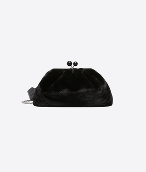 WEEKEND MAX MARA MEDIUM PASTICCINO BAG MEDIUM IN TESSUTO EXTRA SOFT FURRY