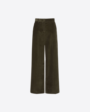 WEEKEND MAX MARA PANTALONE PANTALONE IN VELLUTO DI COTONE