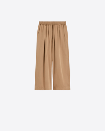 WEEKEND MAX MARA PANTALONI PANTALONE IN RASETTO DI COTONE