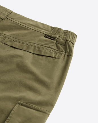 WOOLRICH Abbigliamento e accessori Pantaloncini cargo in puro cotone tinti in capo