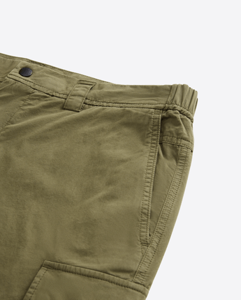 WOOLRICH Abbigliamento e accessori Pantaloncini cargo in puro cotone tinti in capo