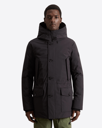 WOOLRICH ARTIC PARKA IN NYLON ELASTICIZZATO