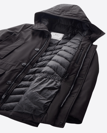 WOOLRICH ARTIC PARKA IN NYLON ELASTICIZZATO