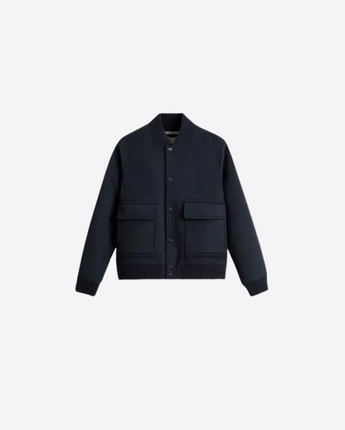 WOOLRICH GIACCA BOMBER MILES IN MISTO LANA