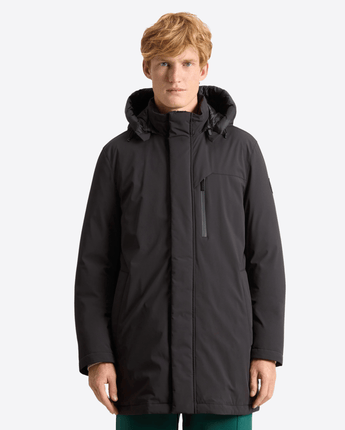 WOOLRICH MOUNTAIN PARKA IN NYLON ELASTICIZZATO