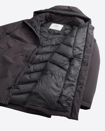 WOOLRICH MOUNTAIN PARKA IN NYLON ELASTICIZZATO