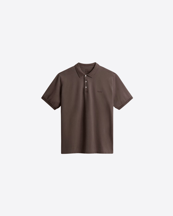 WOOLRICH POLO FADED SLATE BLACK / M POLO MACKINACK IN PIQUÉ DI COTONE