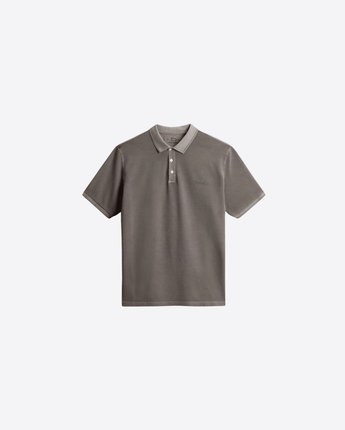 WOOLRICH POLO FADED SMOKEY OLIVE / M POLO MACKINACK IN PIQUÉ DI COTONE