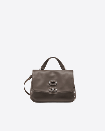 ZANELLATO BORSA BROWN GIANDUIOTTO / BABY BORSA POSTINA BABY SAETA IN PELLE LISCIA GIANDUIOTTO