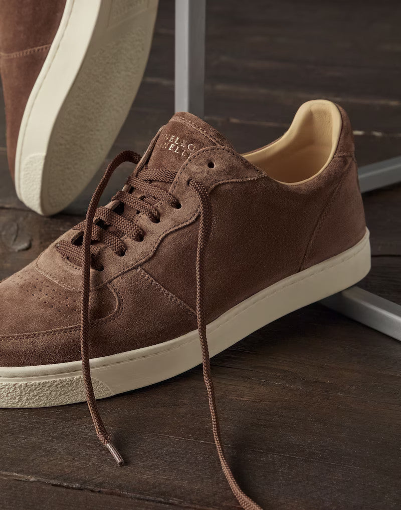 BRUNELLO CUCINELLI | SNEAKERS IN CAMOSCIO