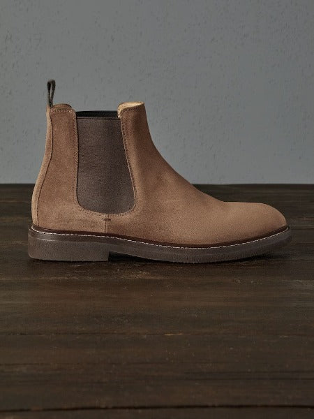 BRUNELLO CUCINELLI | CHELSEA BOOT IN CAMOSCIO