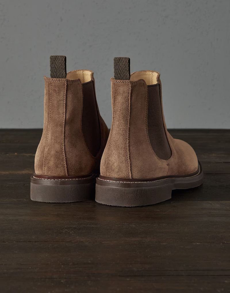 BRUNELLO CUCINELLI | CHELSEA BOOT IN CAMOSCIO