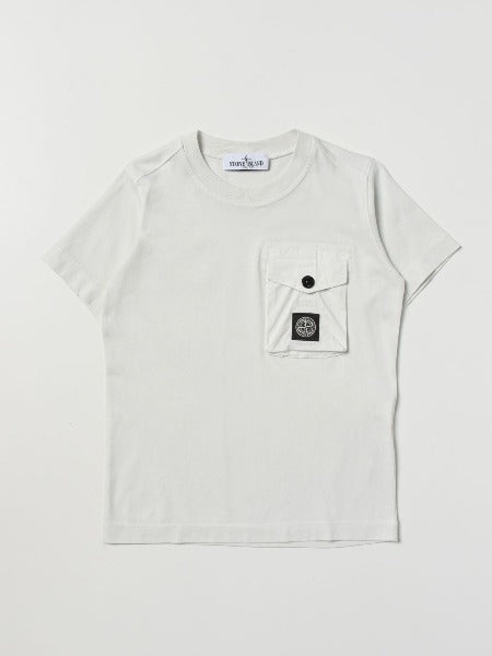 STONE ISLAND | T-SHIRT CON TASCHINO