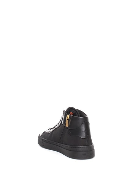 SANTONI | SNEAKERS BLACK